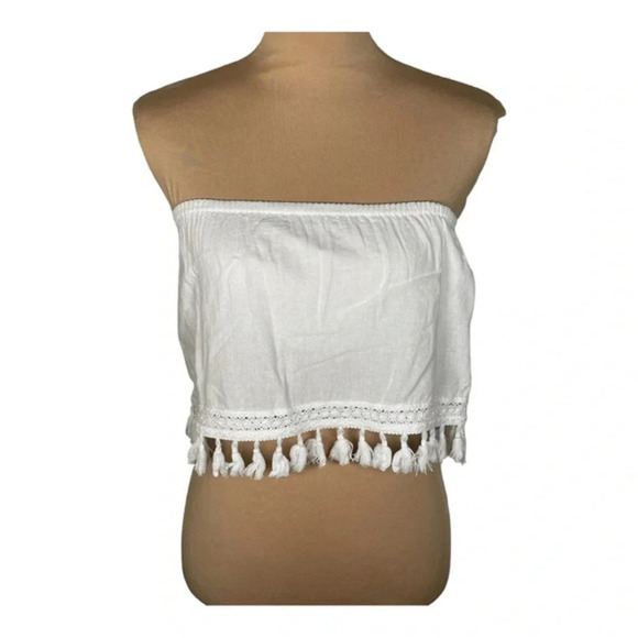 🤍 GIOCAM Raquel Crop Top size Small NWT‎ - Picture 2 of 7